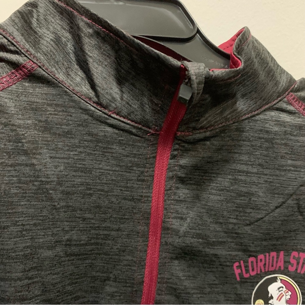 Colosseum FSU women’s NWT quarter zip pullover - Picture 4 of 10